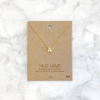 MH Initial Necklace