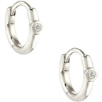 KS 14K Audrey Huggie Earrings