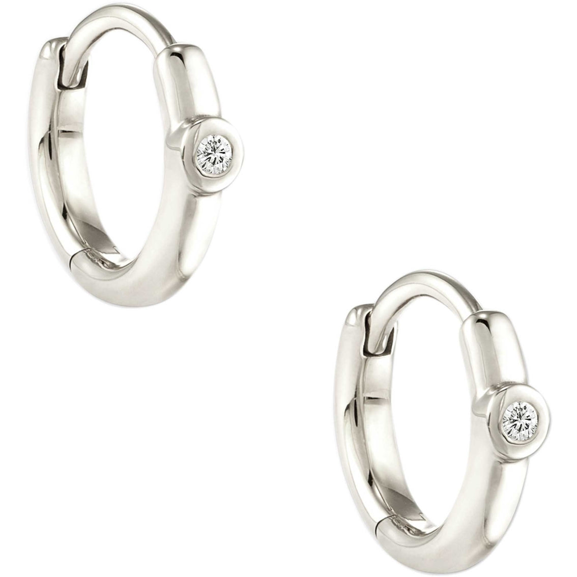 KS 14K Audrey Huggie Earrings