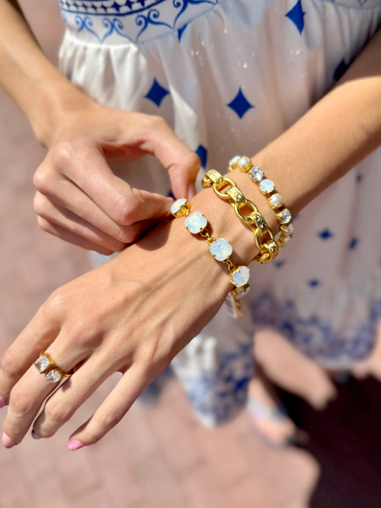 LVP Heavy Chain Bracelet in Gold