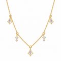 Dangle CZ Necklace