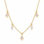 Dangle CZ Necklace