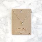 MH Initial Necklace