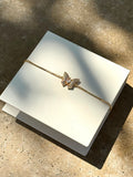 CZ Butterfly Lariat Bracelet
