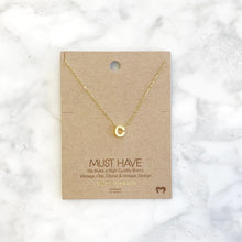 Load image into Gallery viewer, MH Initial Necklace
