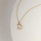 TKN Moon Star Charm Necklace