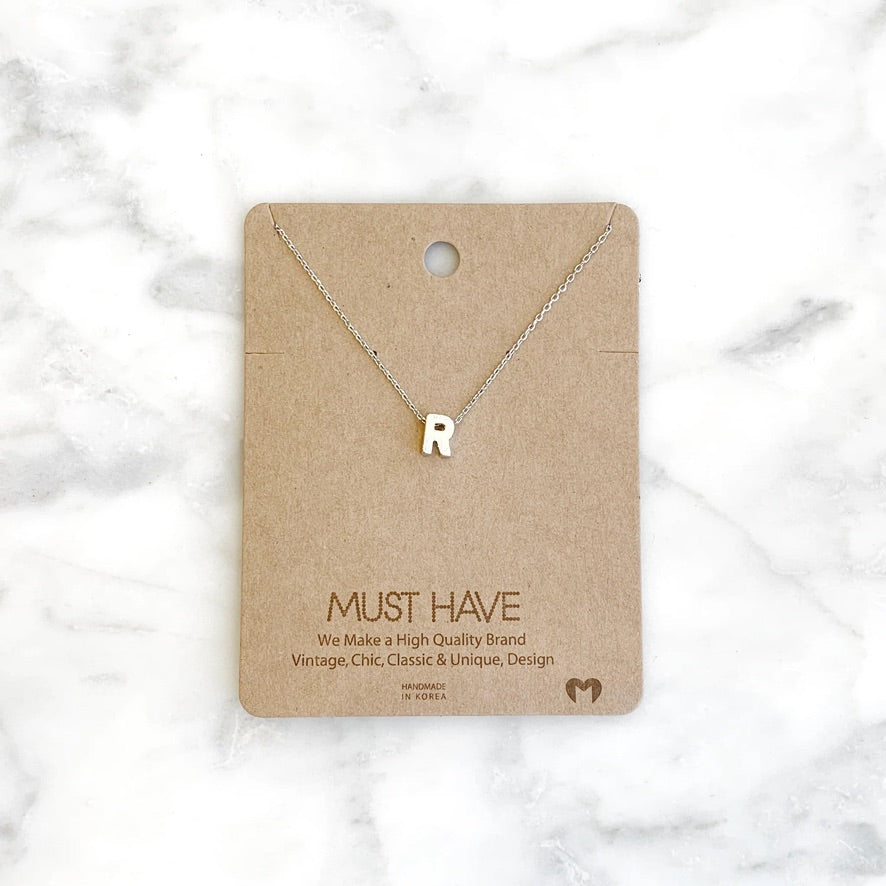 MH Initial Necklace