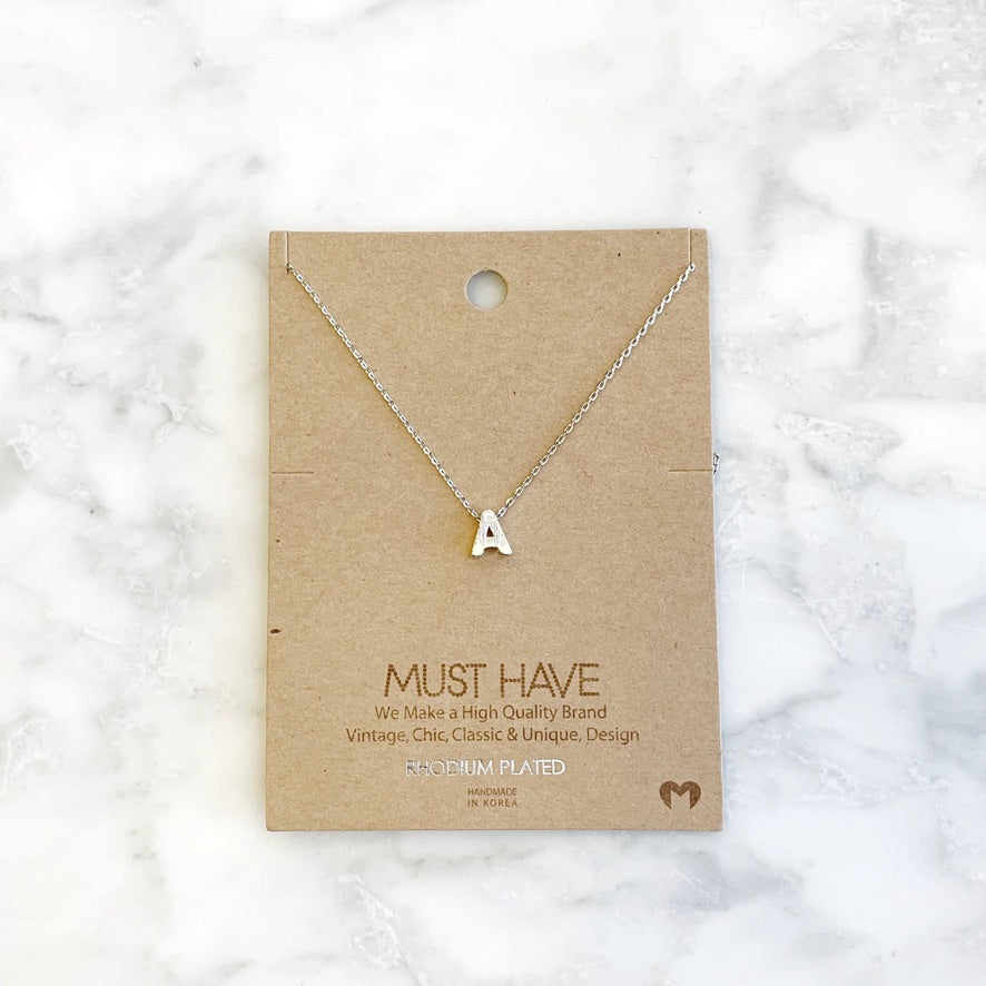 MH Initial Necklace
