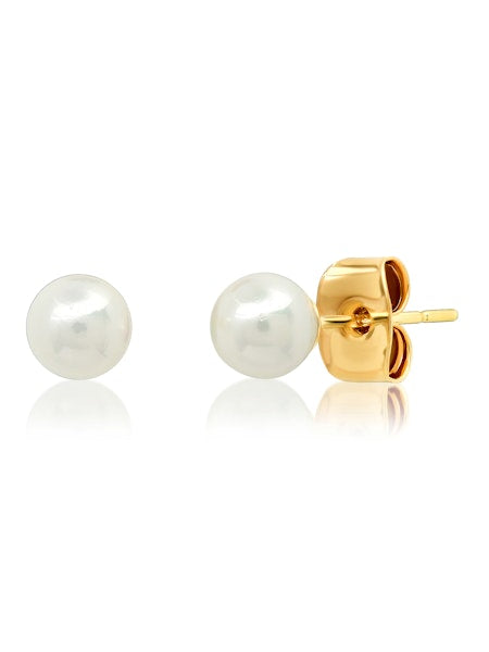Tai AE-0055 Freshwater Pearl Studs