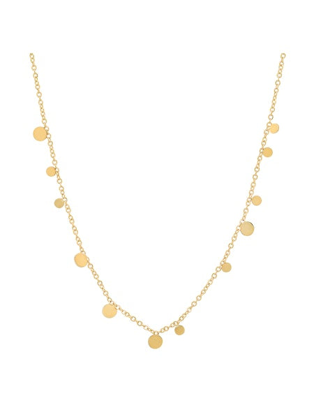Tai Gold Chain Necklace with Round Charms