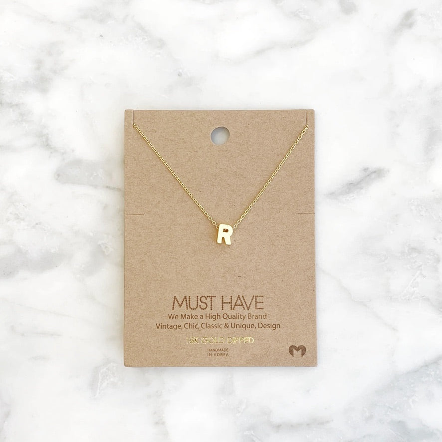 MH Initial Necklace