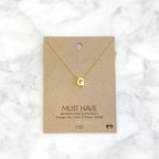 MH Initial Necklace