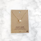 MH Initial Necklace