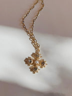 Jewel Cross Necklace