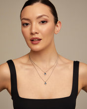 Load image into Gallery viewer, UNO Aura Blue Necklace
