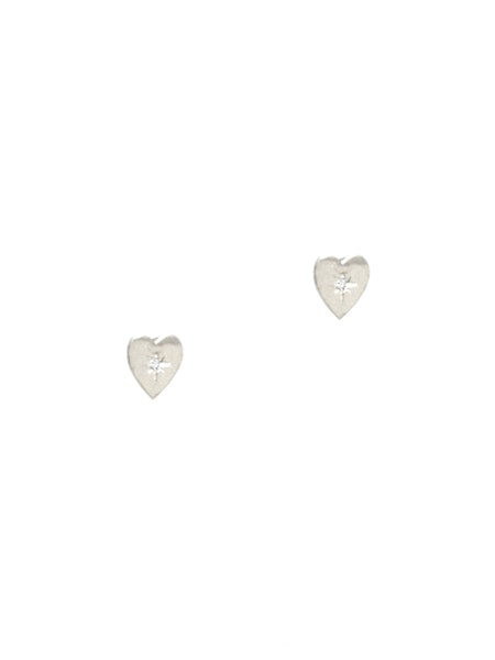 Tai Heart Stud Earrings