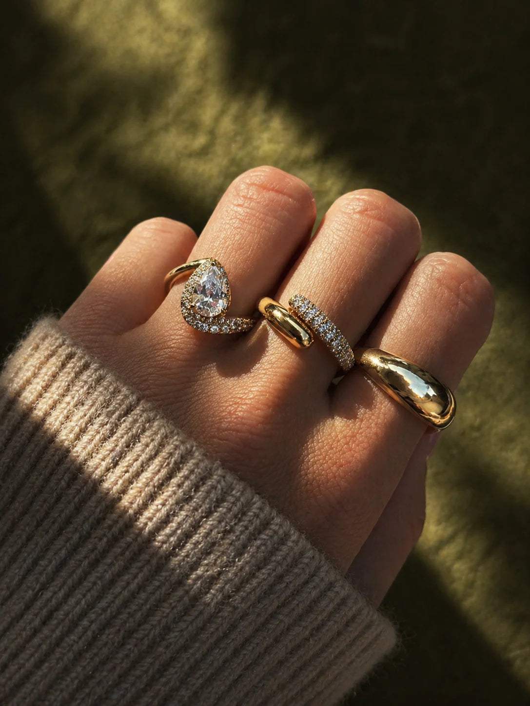14k Vermeil The Onda Ring