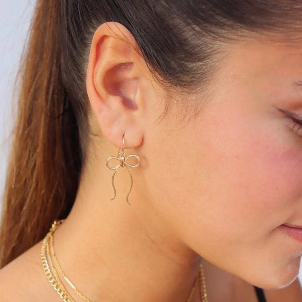 TKN Coquette Bow Earrings