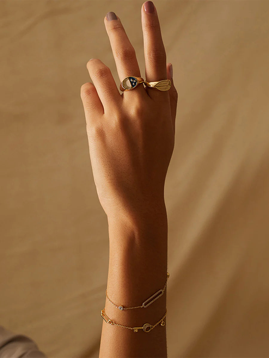 WCO Crescent Key Bracelet