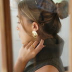 EV Callan Irregular Disc Earrings