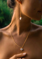 TOA Heart Pearls Earrings