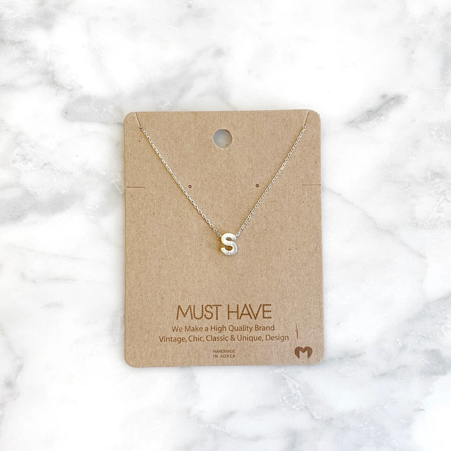 MH Initial Necklace