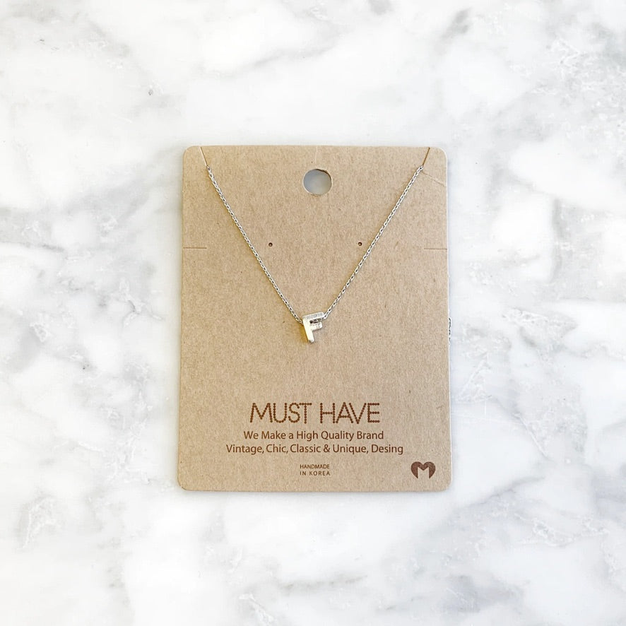 MH Initial Necklace