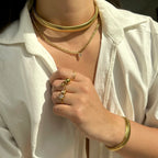 EV Skylar Solitaire Pear Necklace