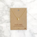 MH Initial Necklace