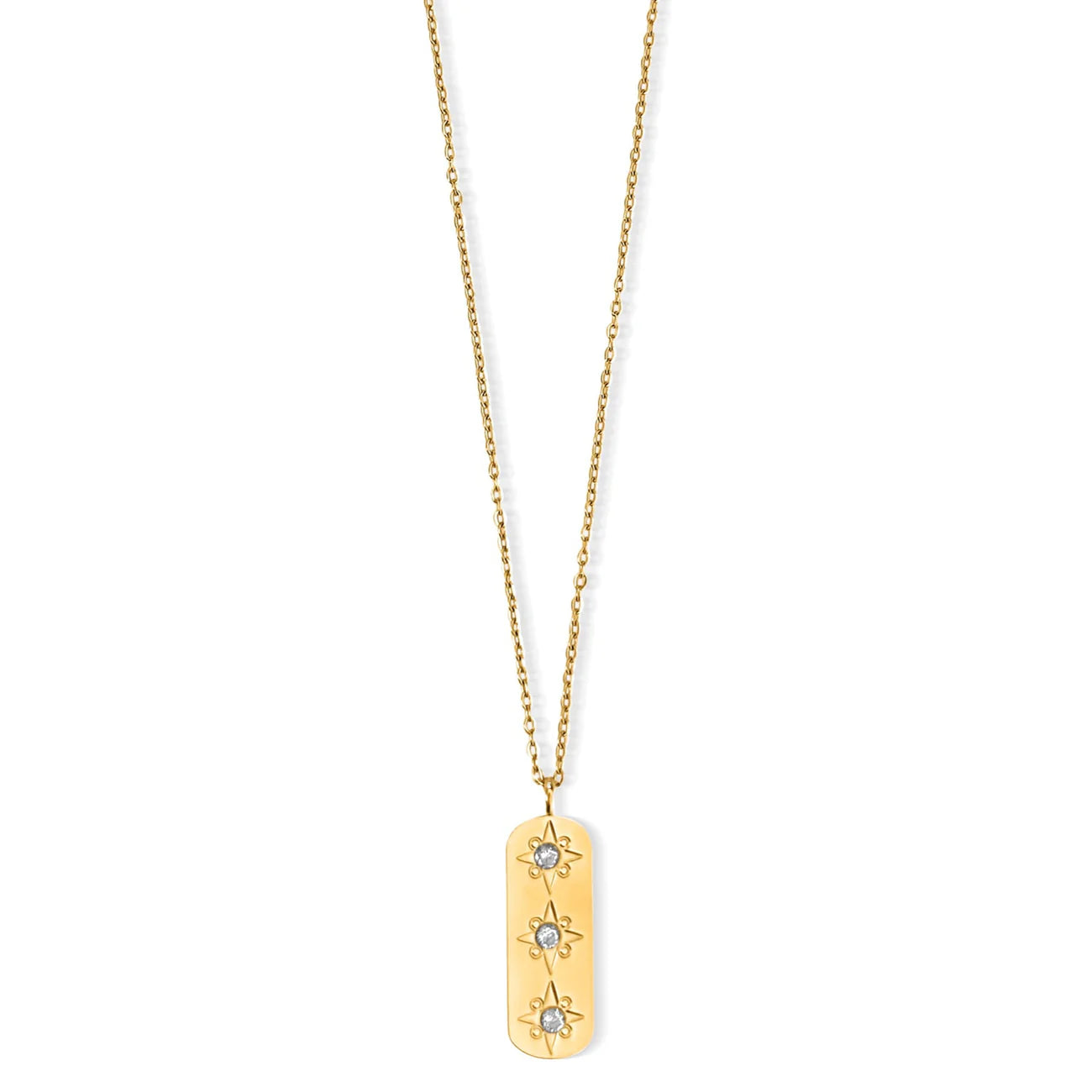 EV Coven North Star Tag Pendant Necklace