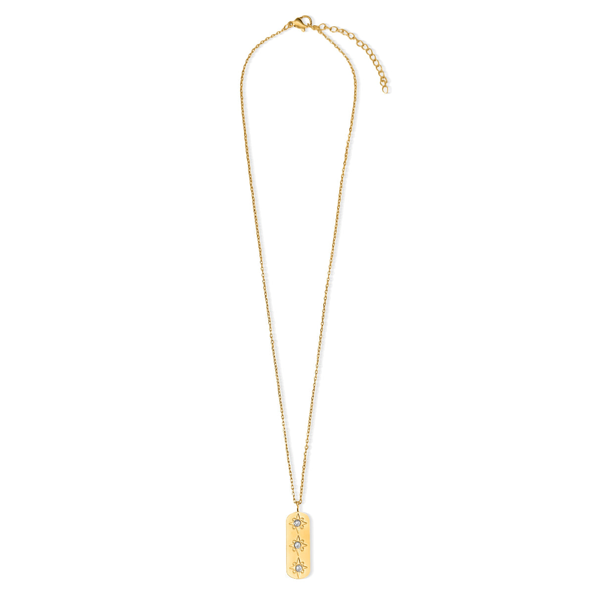 EV Coven North Star Tag Pendant Necklace