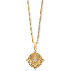 EV Heidi Heart Disc Pendant Necklace