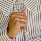 EV Chandler Hammered Ring