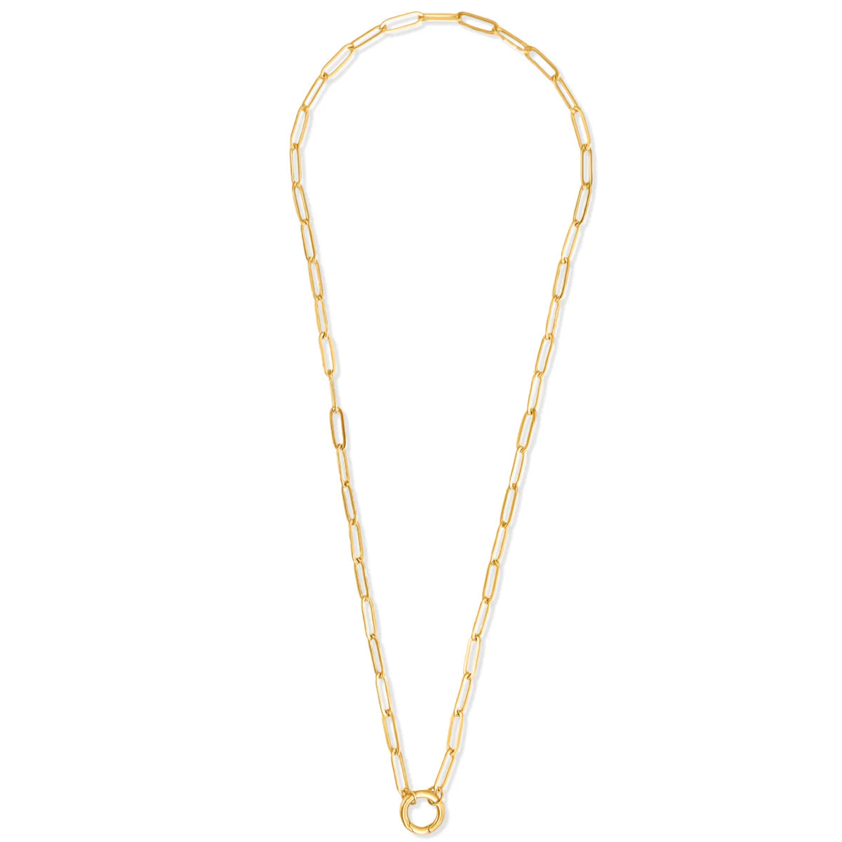 EV Margaret Paper Clip Necklace