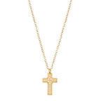 EV Wyatt Mini Cross Pendant Necklace