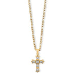 EV Maren Figaro Chain Cross Necklace