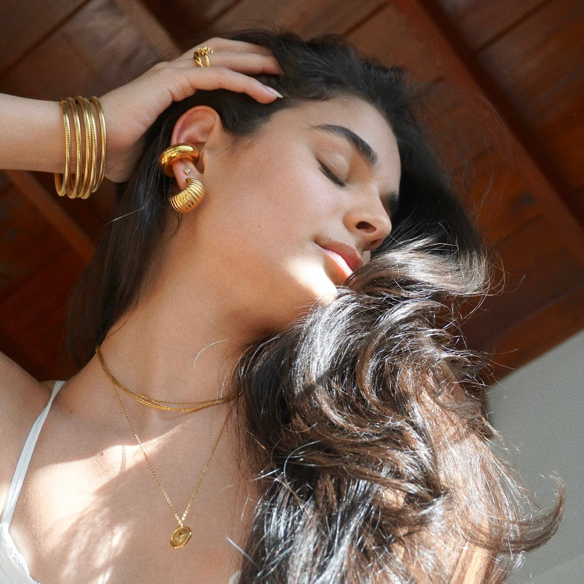 EV Krishna Coil Wrap Bracelet