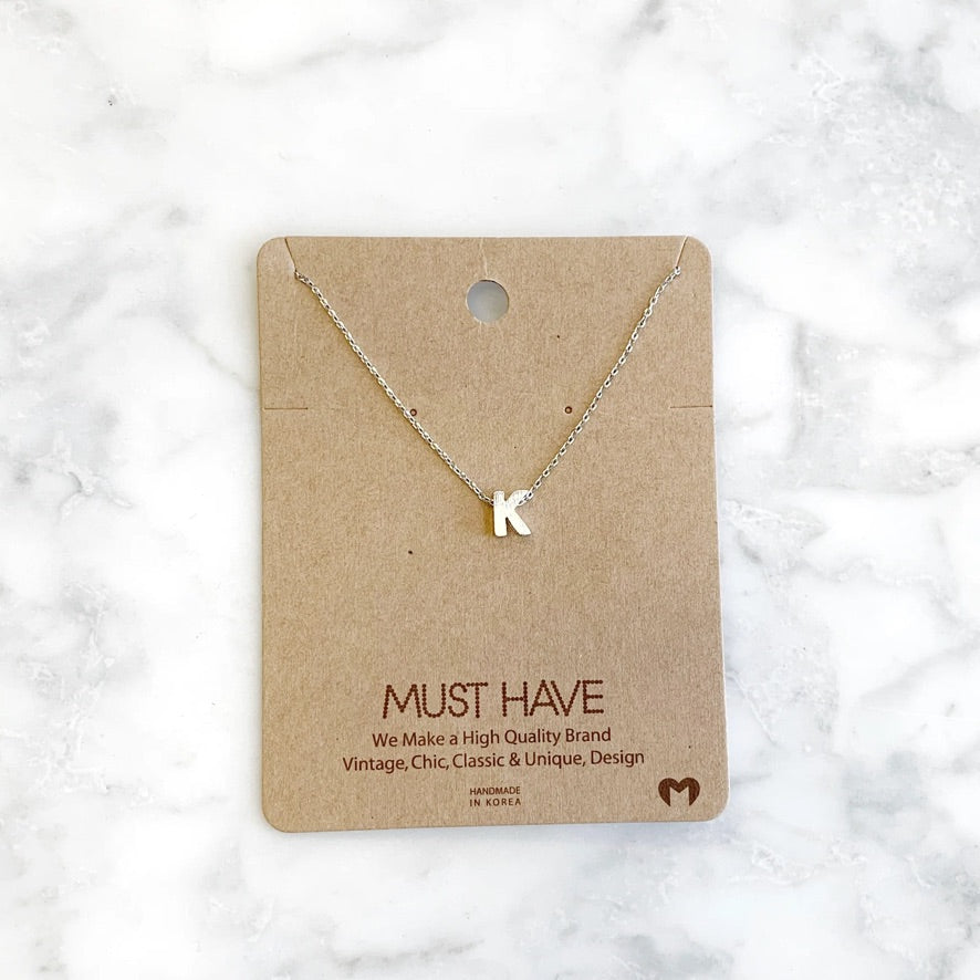 MH Initial Necklace
