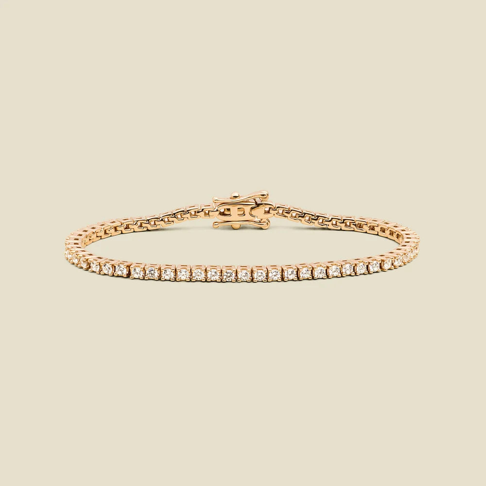 MBM CZ Prong-Set Tennis Bracelet