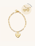 WCO Heart Locket Bracelet