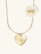 WCO Heart Locket Necklace