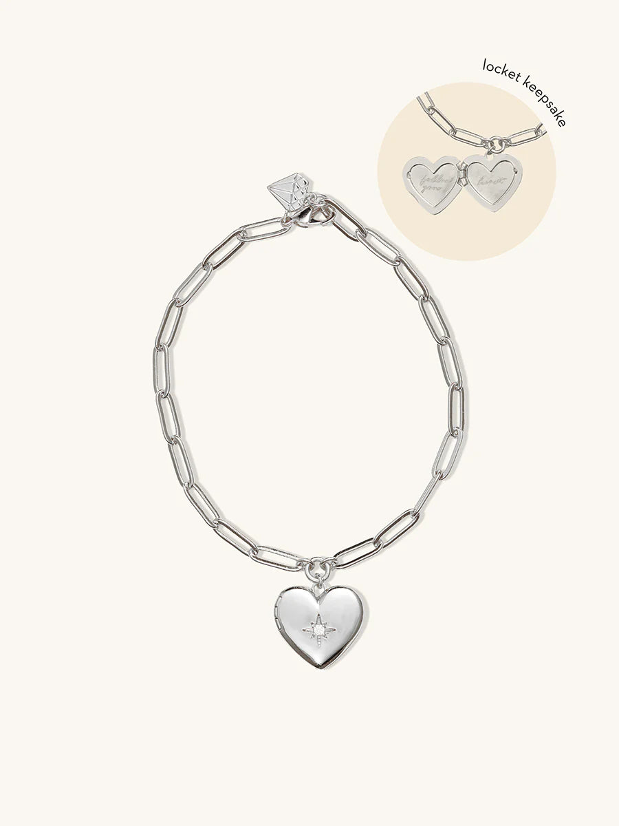 WCO Heart Locket Bracelet