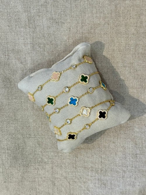 925 654304 Clover Bracelet