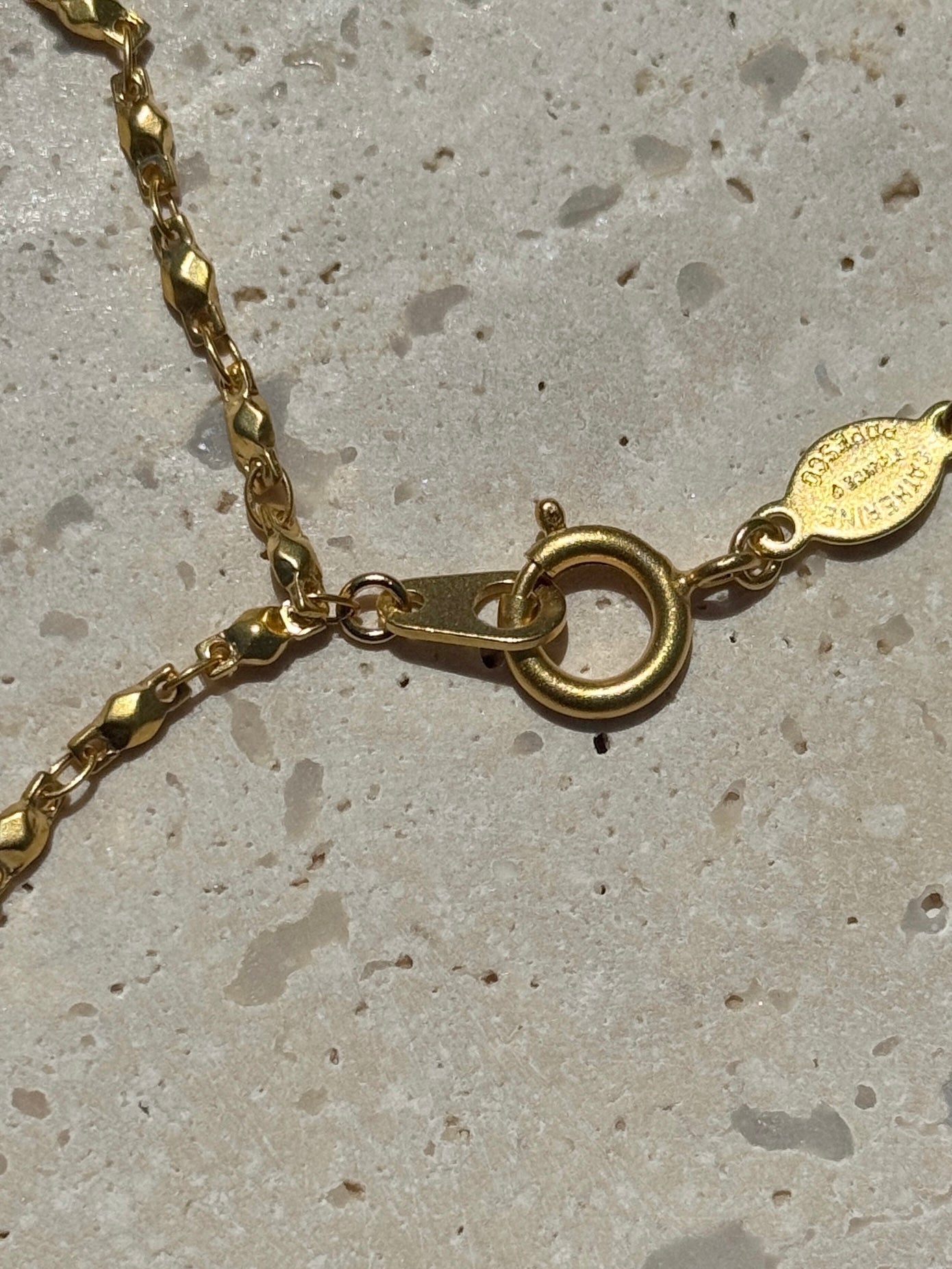 LVP 1389 Cross Flower Necklace