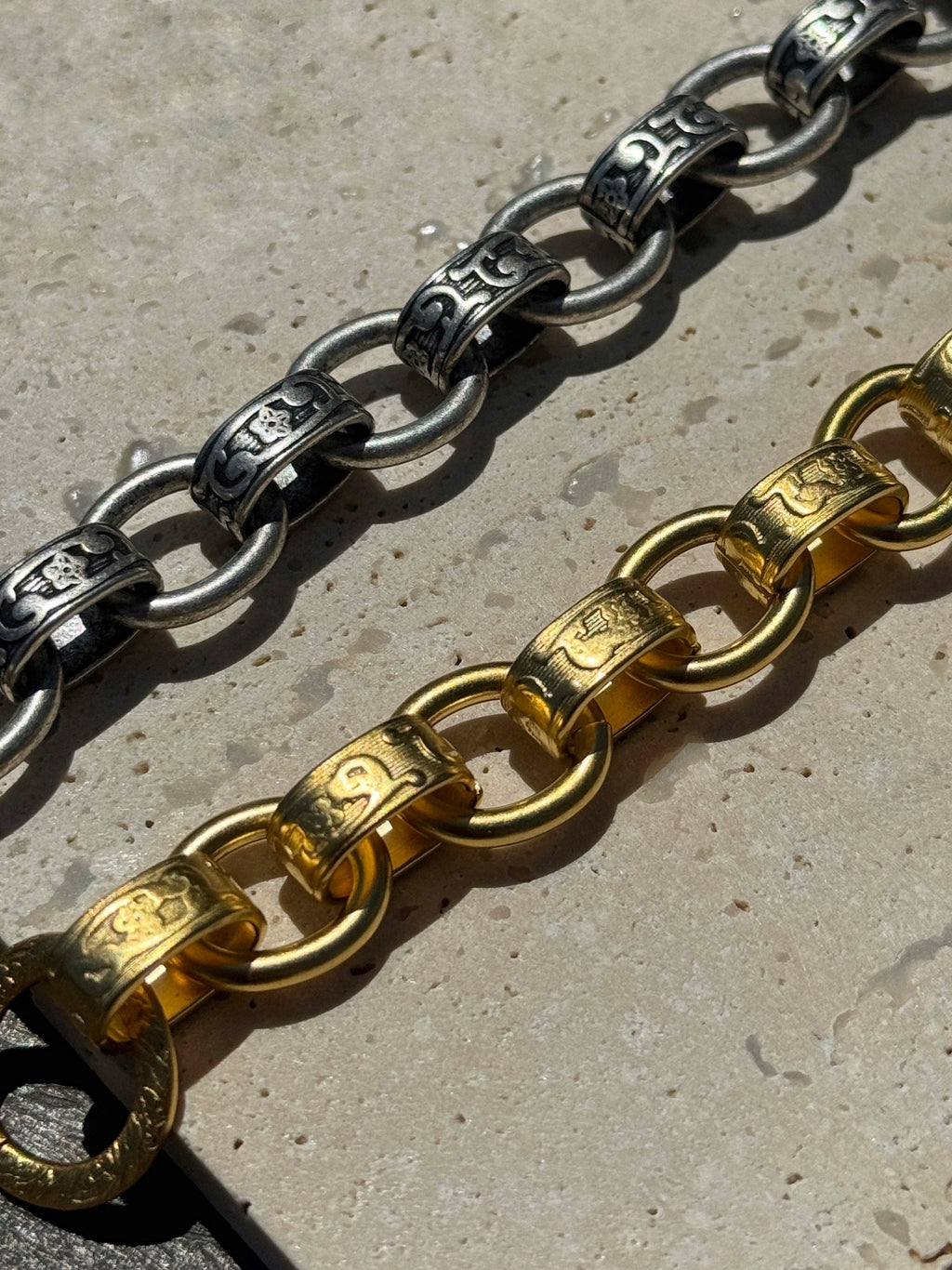 LVP Heavy Chain Bracelet in Silver