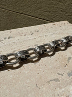 LVP Heavy Chain Bracelet in Silver