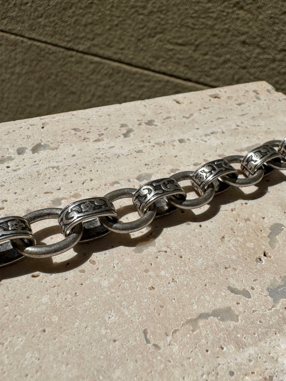 LVP Heavy Chain Bracelet in Silver