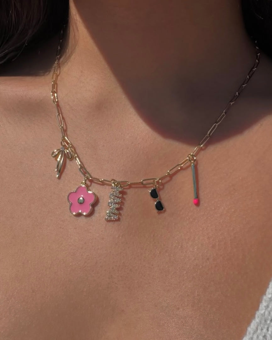 JULIA Paperclip Chain Necklace