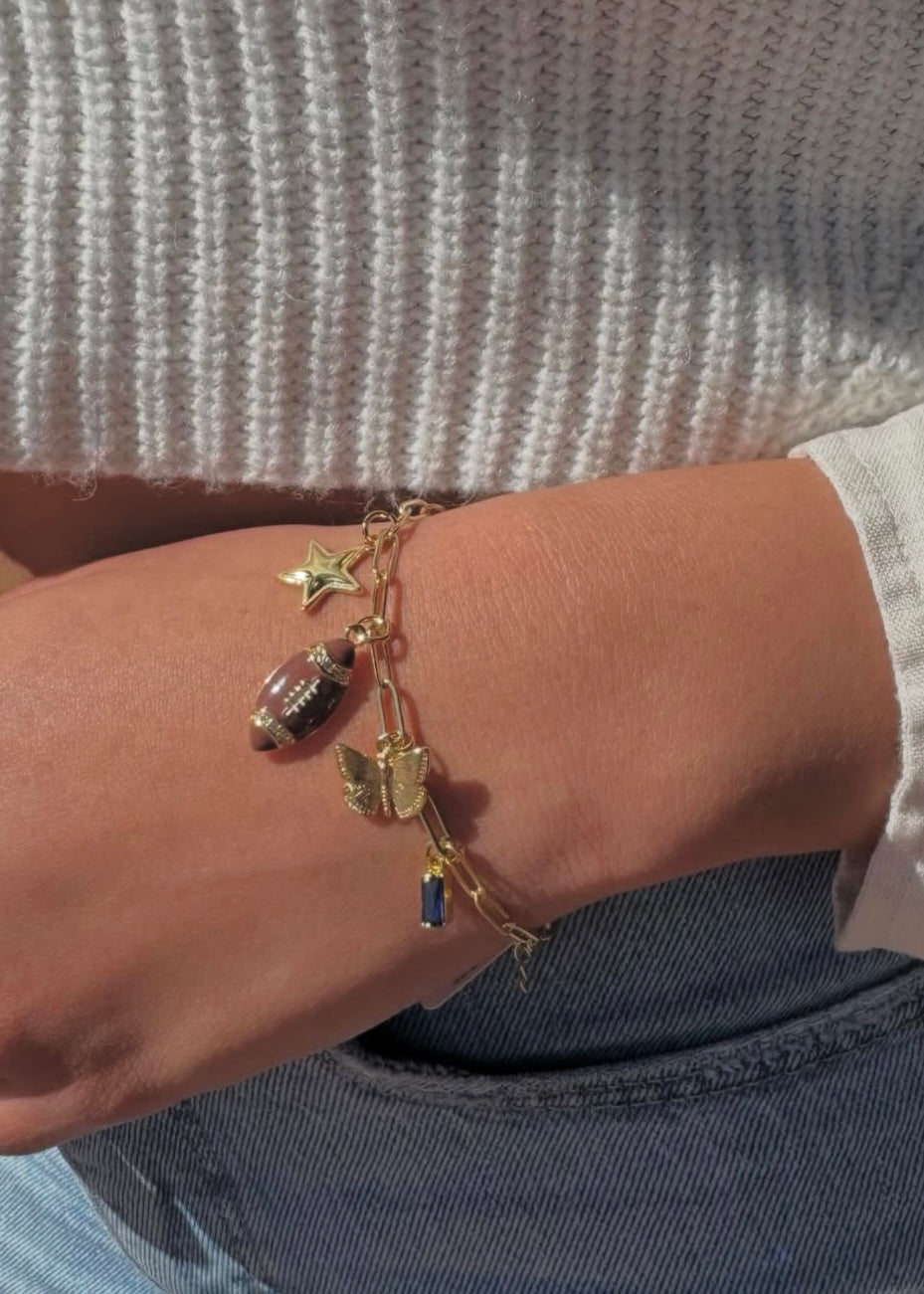 JULIA Paperclip Chain Bracelet
