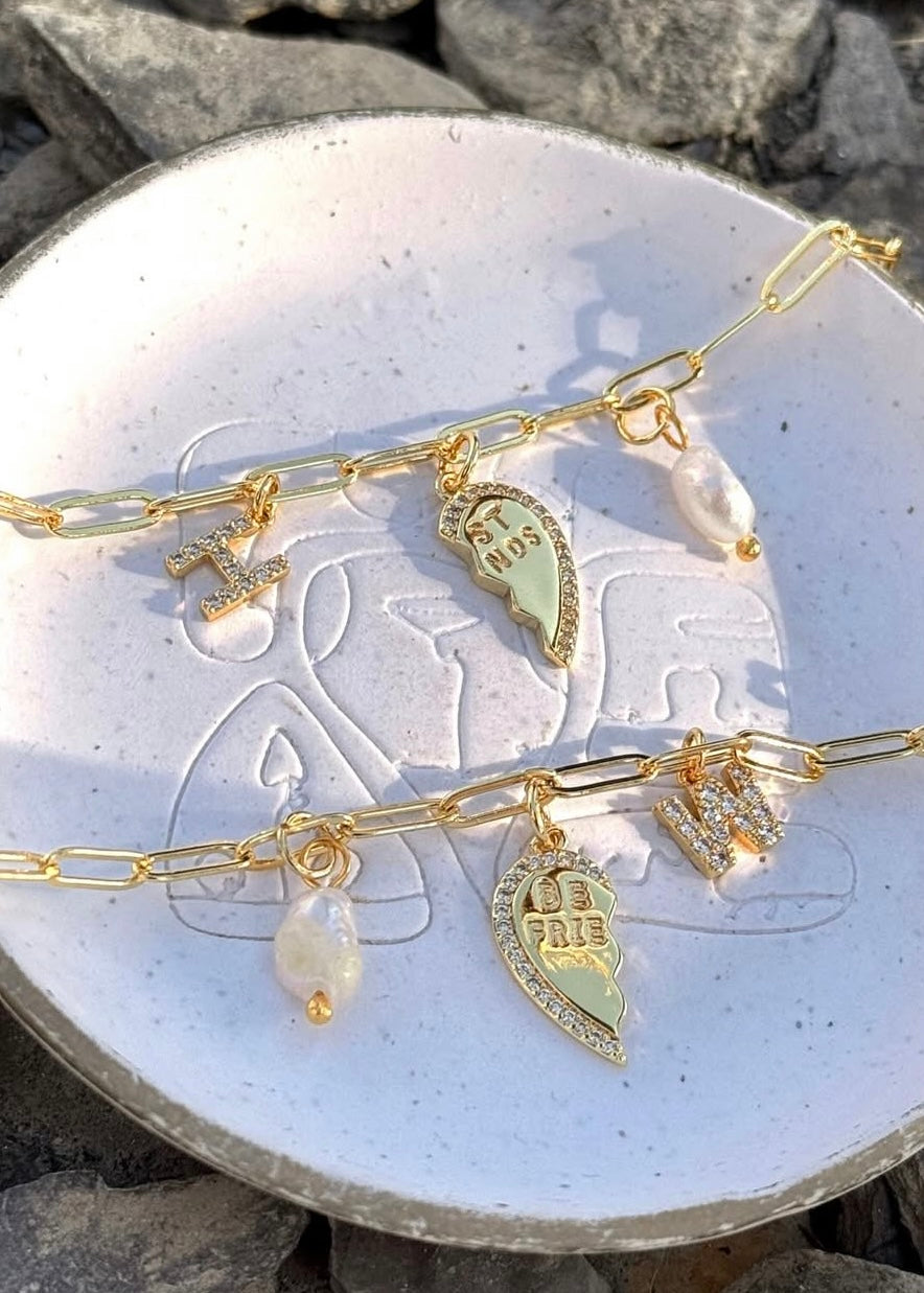 JULIA CZ Initial Charm